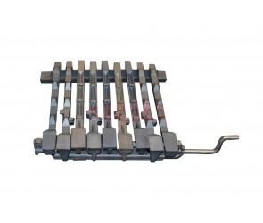 Parkray (FULL SET) of 99 C's Fire Bars - 9 x Cast Iron Bars (5x 130082 & 4x 130081)